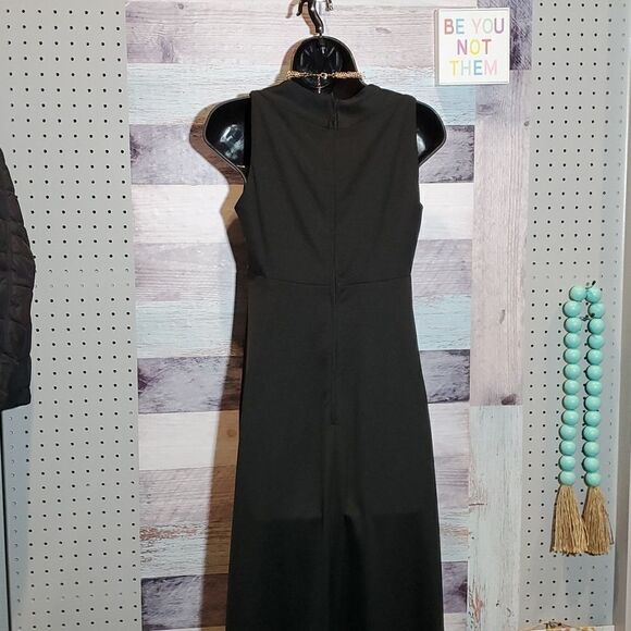 Vintage Bright Floral Sleeveless Maxi Dress, Matching Jacket, Sz S?  Unique RARE - Picture 6 of 8